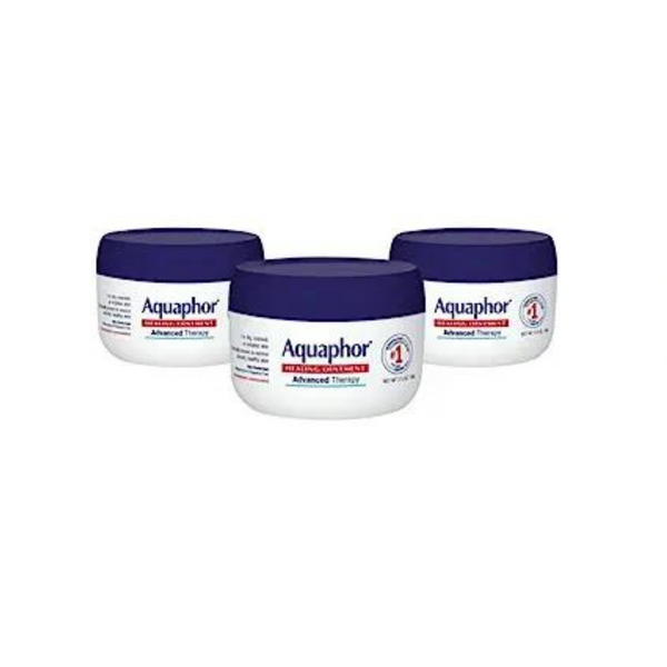 Aquaphor Healing Ointment Advanced Therapy Skin Protectant, Dry Skin Body Moisturizer (3.5 Ounce, Pack of 3)