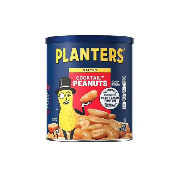 PLANTERS Cacahuetes de cóctel salados (16 oz)