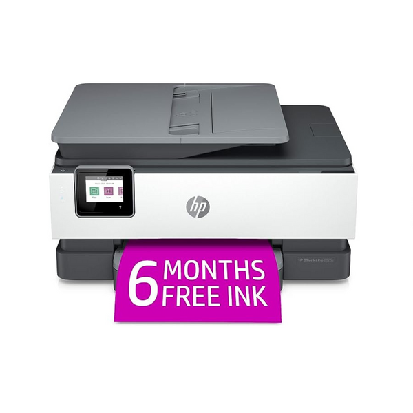 Impresora todo en uno inalámbrica en color HP OfficeJet Pro 8025e con 6 meses de tinta instantánea