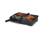 Elite Gourmet 2-in-1 Nonstick Panini Press & Indoor Grill