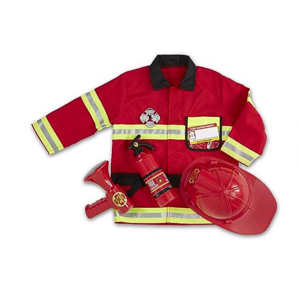 Melissa & Doug Fire Chief Role Play Dress-Up Set