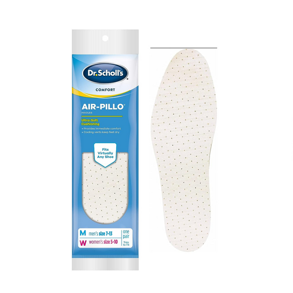 Plantillas acolchadas ultrasuaves AIR-PILLO del Dr. Scholl