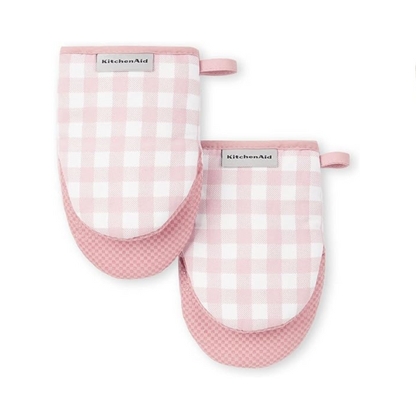 Juego de 2 miniguantes para horno KitchenAid Gingham