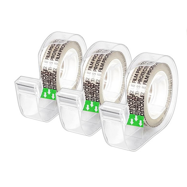 3 Rolls of Amazon Basics Double Sided Tape with Dispenser