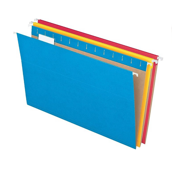 Pendaflex Recycled Hanging Folders, Legal Size, Assorted Colors (25/Bo ...