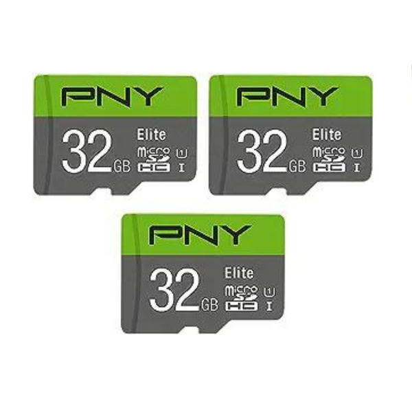 Paquete de 3 tarjetas MicroSD PNY de 32 GB