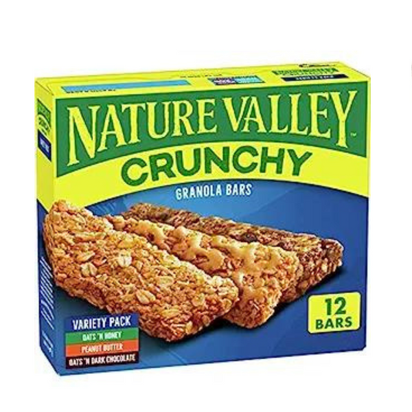 12 barras variadas de granola Nature Valley