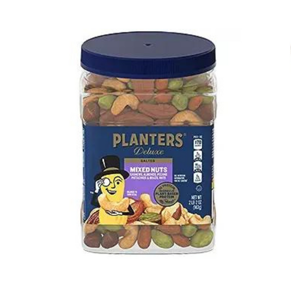 PLANTERS Deluxe Nueces mixtas saladas (34 oz)