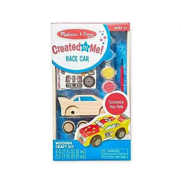 Melissa & Doug Created by Me! Race Car Wooden Craft Kit