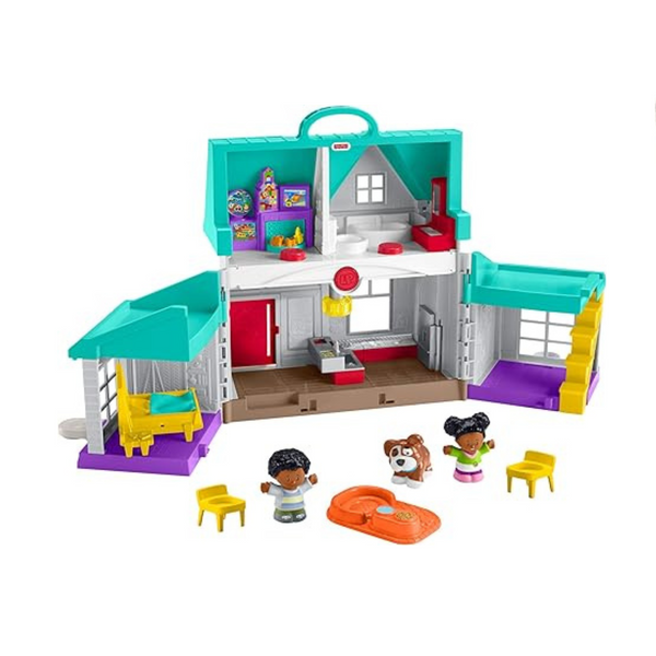 Casa de juegos para niños pequeños Little People de Fisher-Price