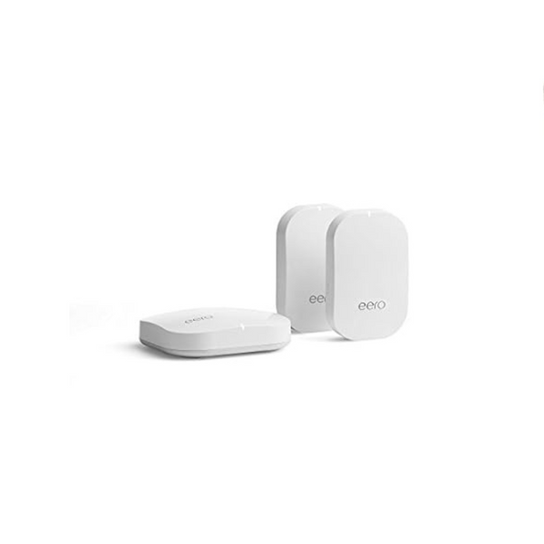 Enrutador WiFi de malla Amazon eero Pro, paquete de 3 (1 enrutador + 2 balizas)