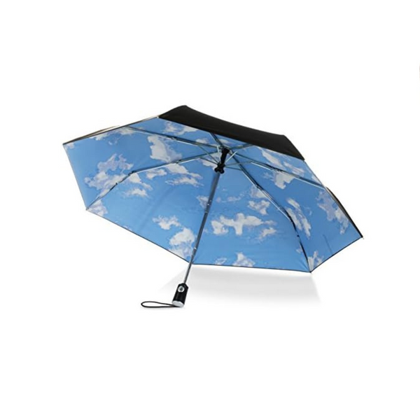 totes Under Canopy Print Auto Open Close Umbrella, Sky