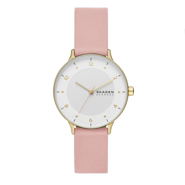 Reloj Skagen minimalista de acero inoxidable para mujer