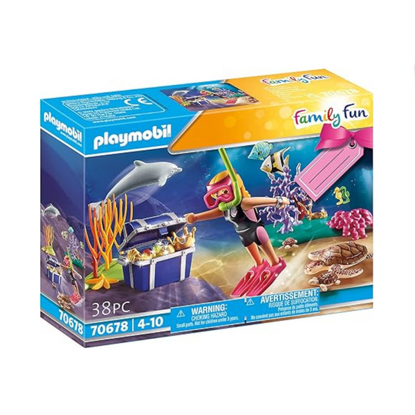 Playmobil Treasure Diver Gift Set