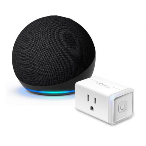 Ahorre a lo grande en los parlantes inteligentes Amazon Echo Dot y los enchufes inteligentes TP-Link Kasa 