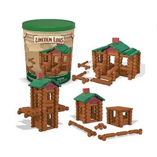 Lincoln Logs 100th Anniversary Tin (111 Pcs)