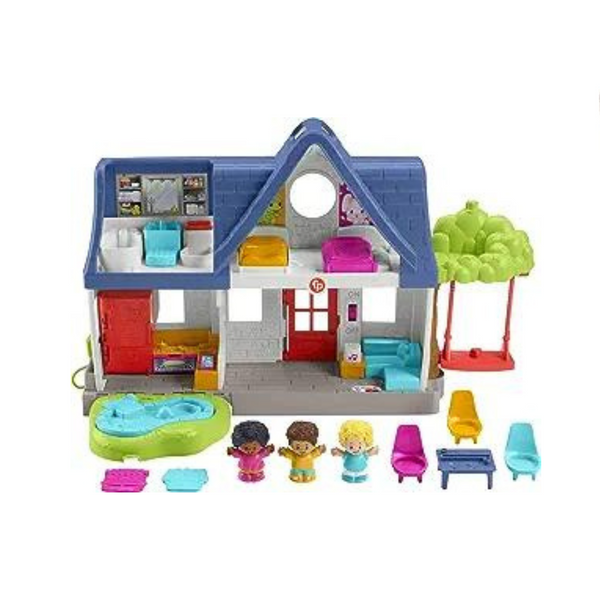 Fisher-Price Little People Friends Together Play House, juego electrónico