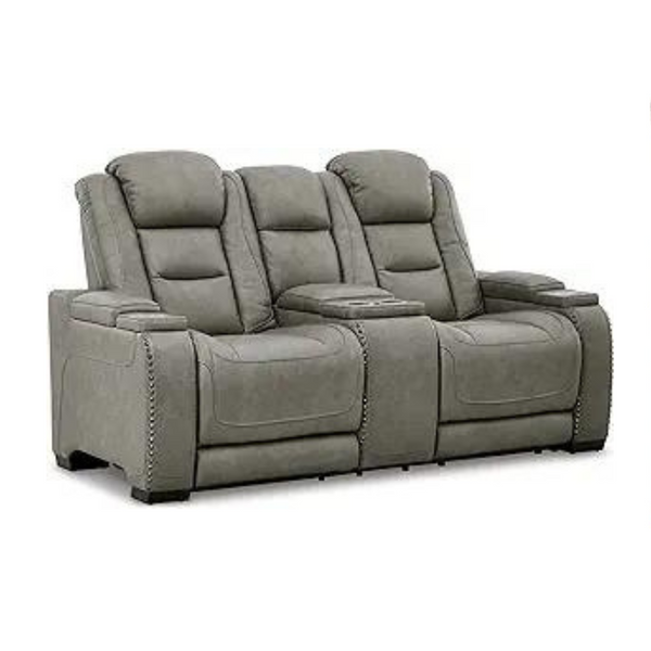 Ashley Signature Design Leather Power Reclining Loveseat