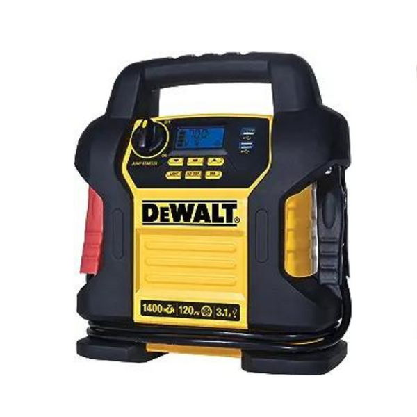 DEWALT DXAEJ14 Digital Portable Power Station Jump Starter – 1400 Peak Amps