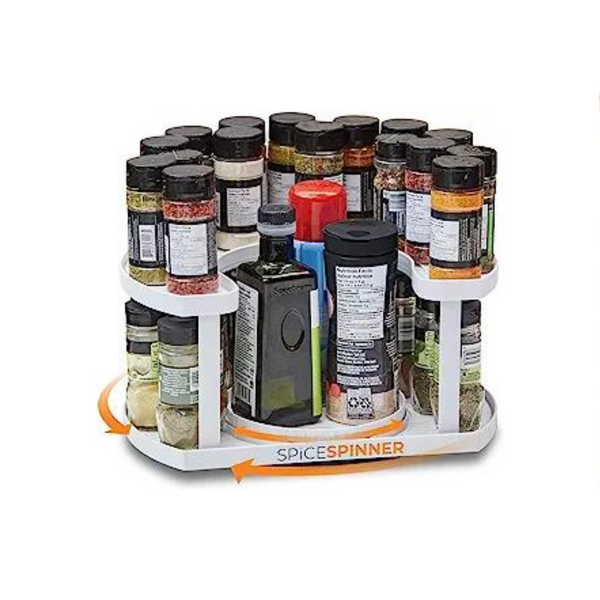 Allstar Innovations Spice Spinner Organizador y soporte para especias de dos niveles