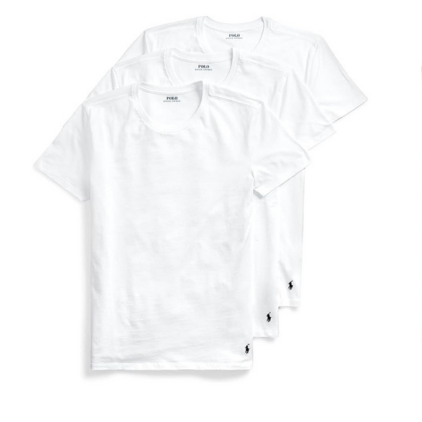 3 Pack of Polo Ralph Lauren Crew Undershirts