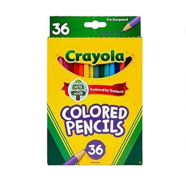 Lápices de colores Crayola (36 unidades)