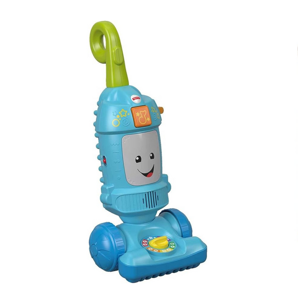 Fisher-Price Laugh &amp; Learn Aspiradora de aprendizaje con luz para niños pequeños