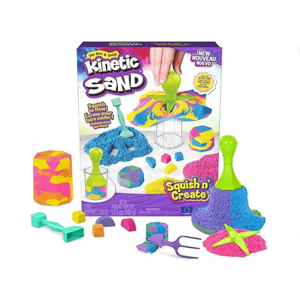 Kinetic Sand, Squish N’ Create Playset