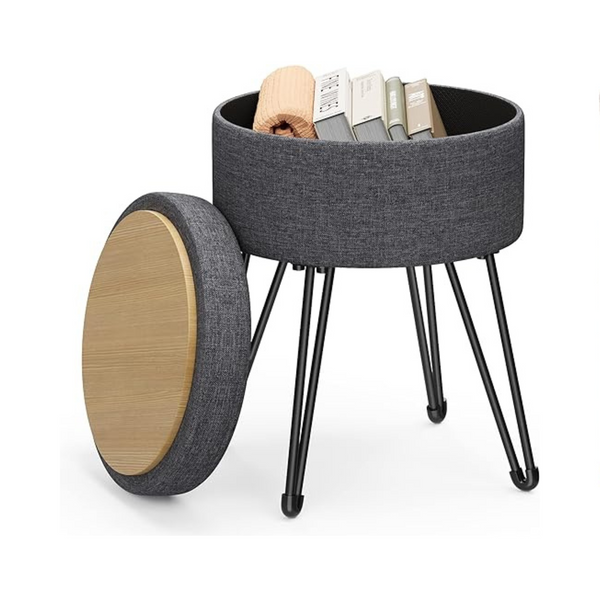 Vanity Stool Chair with Storage