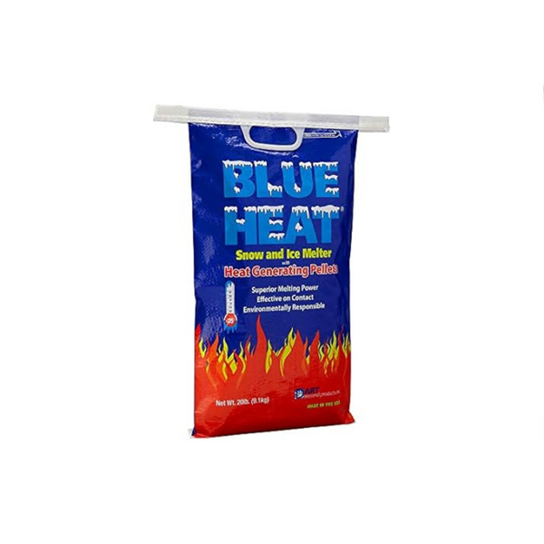 50-lb Blue Heat Snow & Ice Melter w/ Heat Generating Pellets