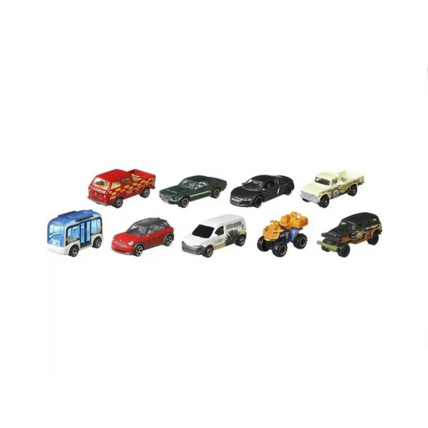 Set de regalo Matchbox de 9 coches temáticos