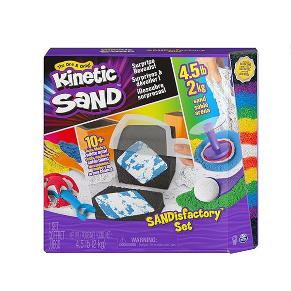 Kinetic Sand Sandisfactory Set