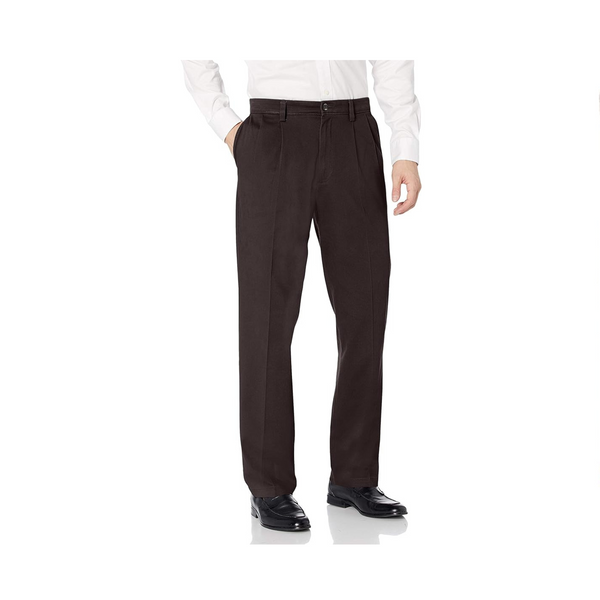 Dockers Men’s Classic Fit Easy Khaki Pleated Pants