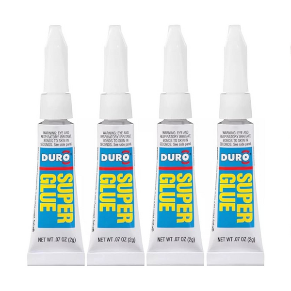 Pack of 4 Duro Super Glue