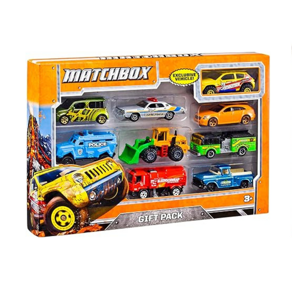 Paquete de 9 autos Matchbox