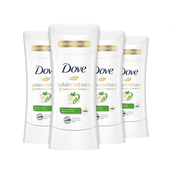 Dove Advanced Care Antiperspirant Cool Essentials (4 Count)