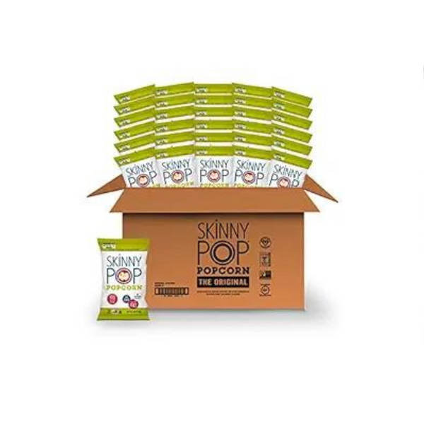 SkinnyPop Original Popcorn Individual Snack Size Bags (Pack of 30)