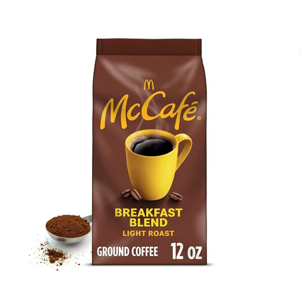 McCafe Breakfast Blend café molido tostado ligero, bolsa de 12 oz