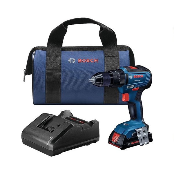 BOSCH 18V EC Brushless 1/2 In. Hammer Drill/Driver Kit