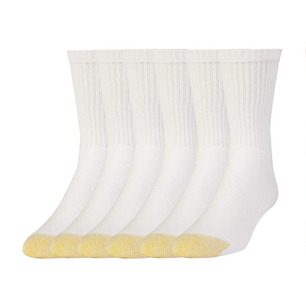 6 pares de calcetines deportivos GOLDTOE para hombre