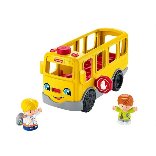 Pequeño autobús escolar, avión o camión de bomberos de Fisher-Price