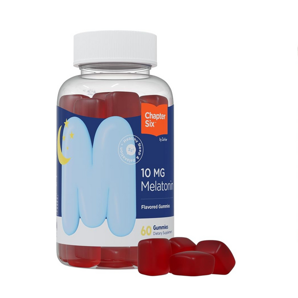 60 Zahler Capítulo Seis Gomitas de Melatonina de 10 mg