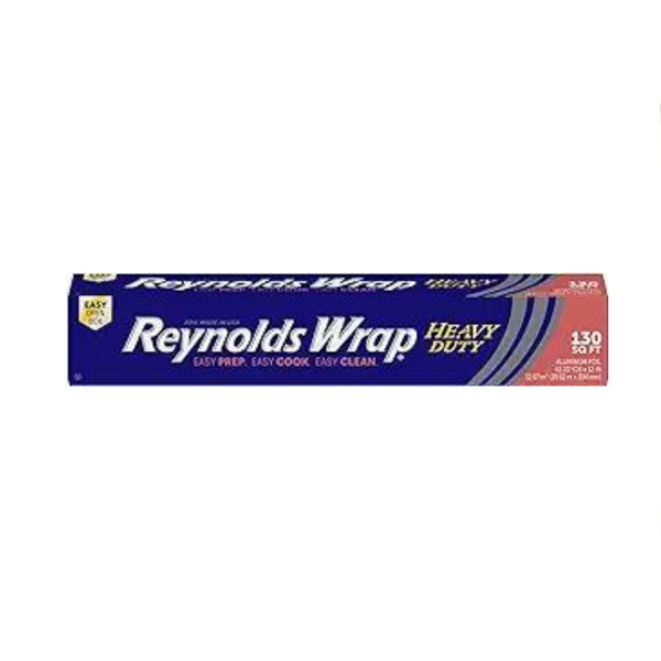 5 Rolls Of Reynolds Wrap Heavy Duty Aluminum Foil 130 Square Feet