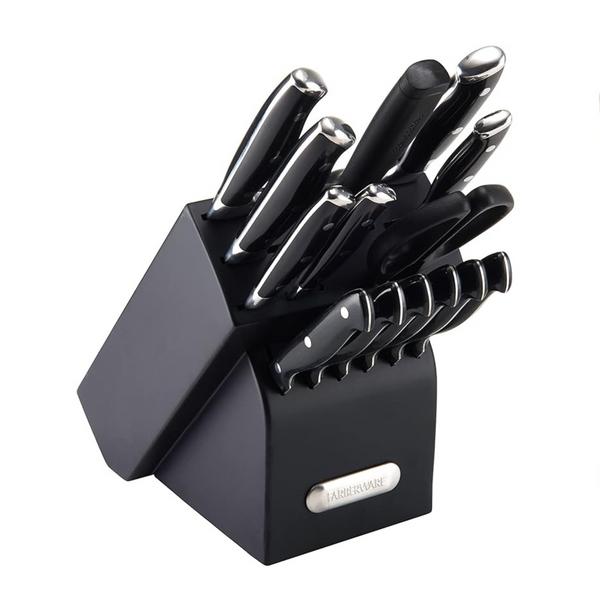 Farberware 15-Piece Forged Triple Riveted Knife Block Set