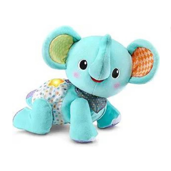 VTech Baby Explore and Crawl Elephant, Teal