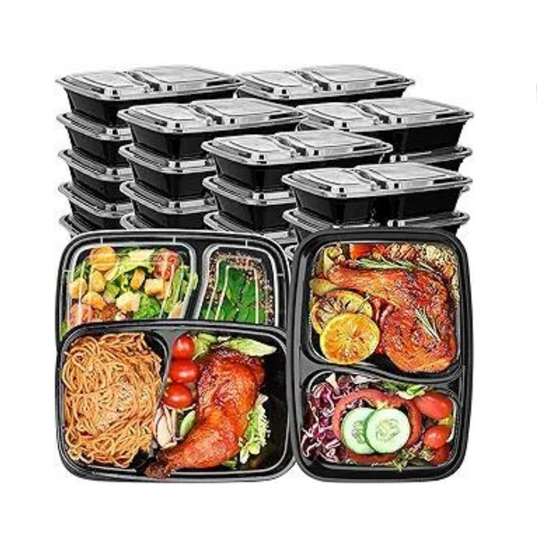 Pack of 50 Meal Prep Container (34oz)