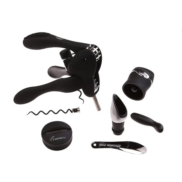 Rabbit 6-Piece Wine Opener Tool Kit