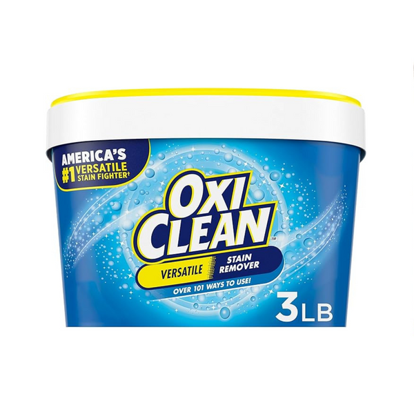 3 Tubs of OxiClean Versatile Stain Remover Powder