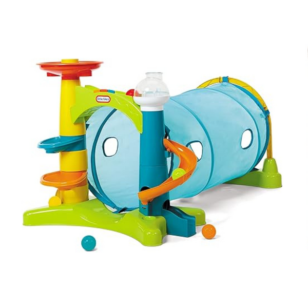 Túnel de actividades 2 en 1 para aprender y jugar de Little Tikes