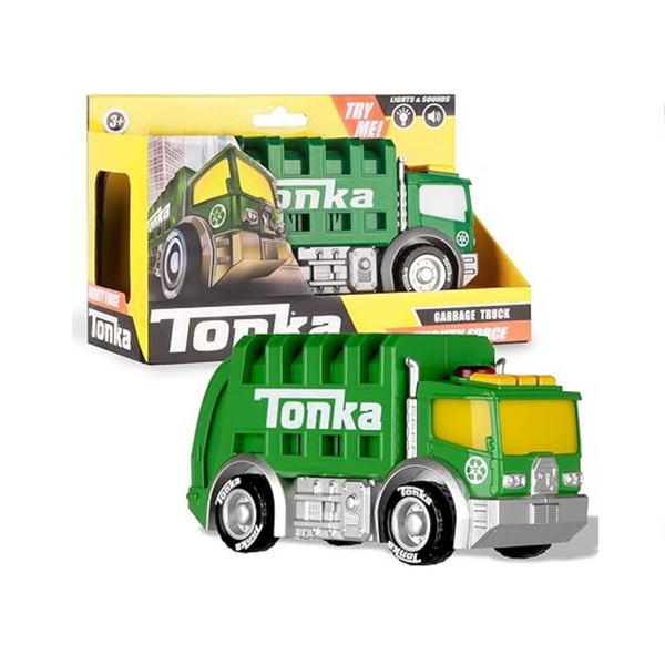 Tonka Mighty Force Luces y Sonidos – Camión de Basura